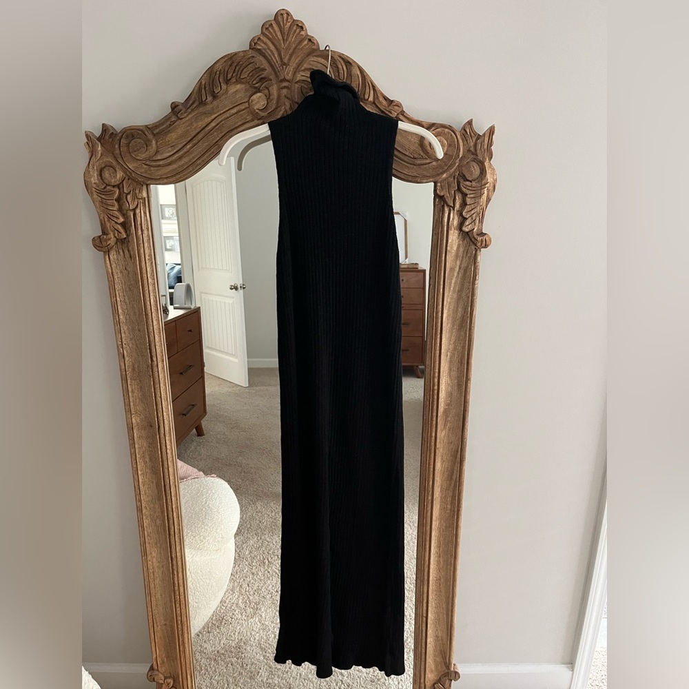 Free people sleeveless sweater dress